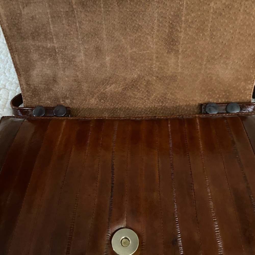 Mahogany lizard bag - Picture 2 of 3